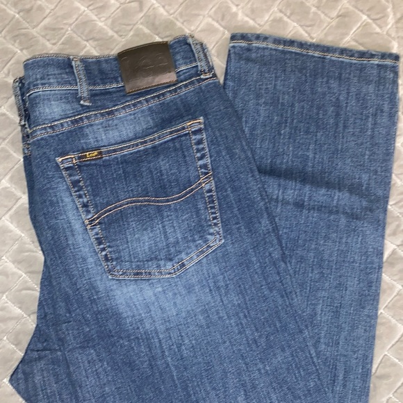 40x32 Lee Jeans Premium Flex Regular Fit Tapered Leg BECKETT - Picture 3 of 3